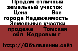 Продам отличный земельный участок  › Цена ­ 90 000 - Все города Недвижимость » Земельные участки продажа   . Томская обл.,Кедровый г.